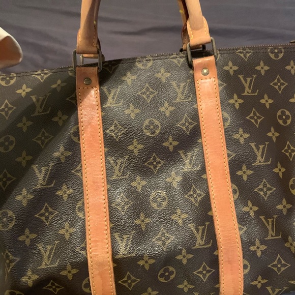 SOLD********Louis Vuitton Keepall  50’ - Picture 7 of 8